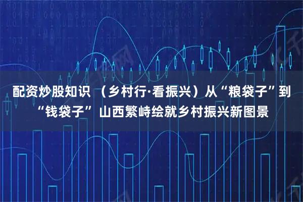 配资炒股知识 （乡村行·看振兴）从“粮袋子”到“钱袋子” 山西繁峙绘就乡村振兴新图景